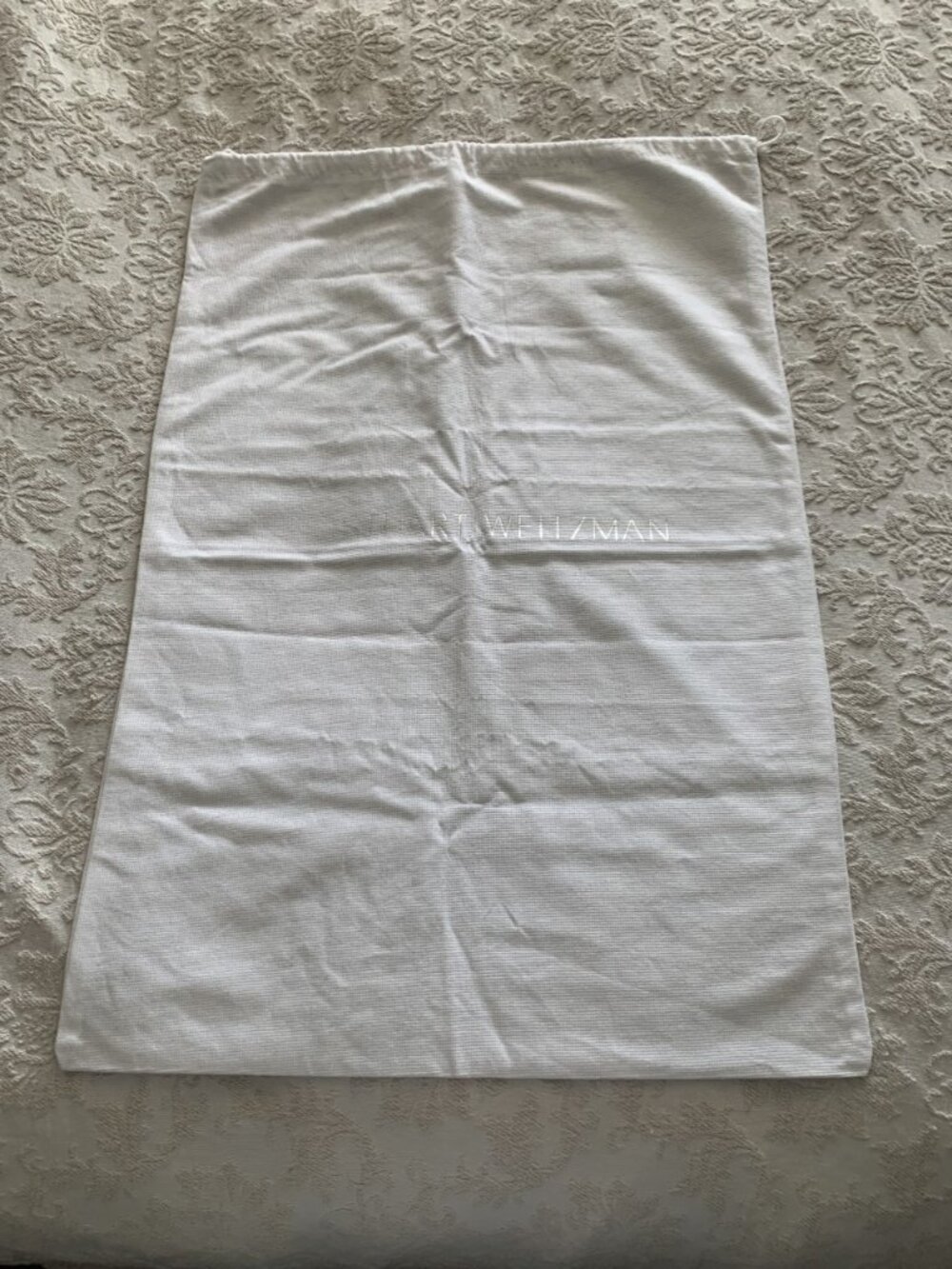 Stuart Weitzman Cream Dust Bag 26 x 17 inches